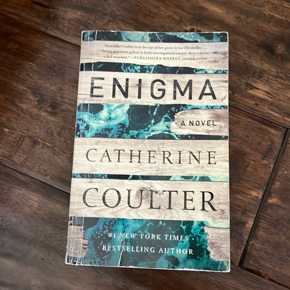 Catherine Coulter, New York Times Best selling authors novel, “Enigma”